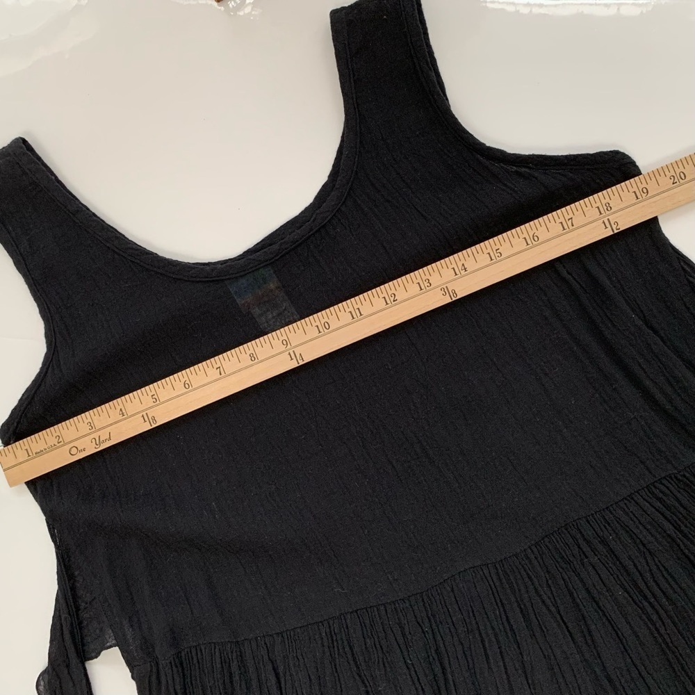 LE COVE gauze swim cover up or sundress tank style top flowy skirt beach summer - Picture 4 of 8